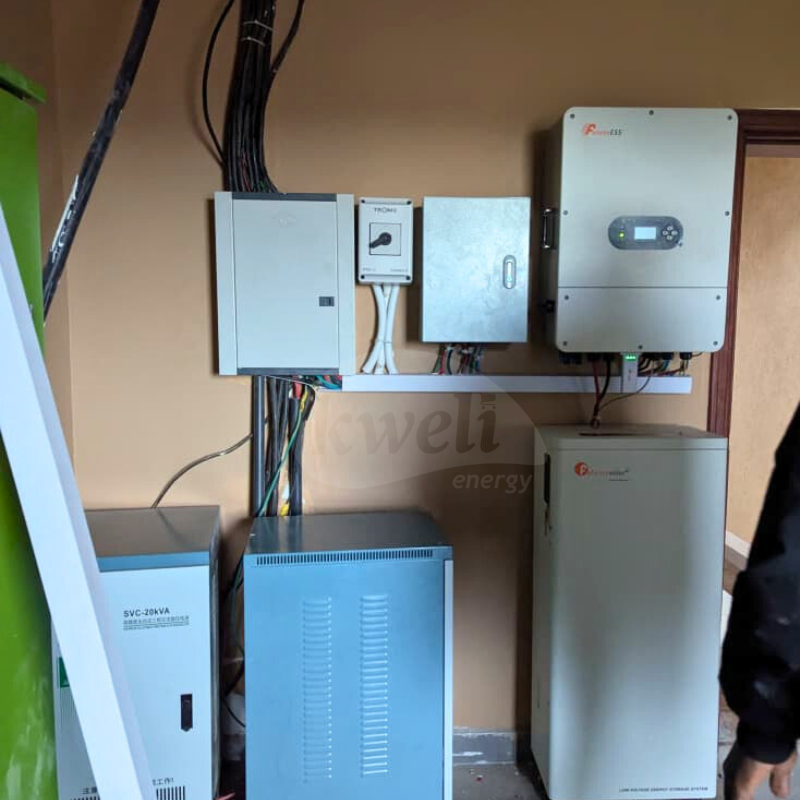 3-Phase Inverter-Battery Backup System Installed at Naguru Pearl, Kampala