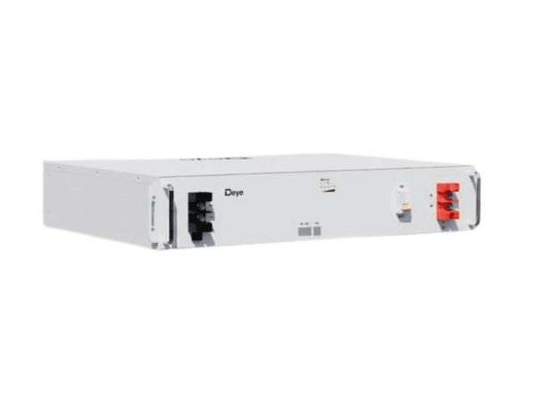 Deye 10.24kWh 51.2V LiFePO₄ Lithium Solar Battery SE-G10.2; Rack-Mounted, Built-in Intelligent BMS, 200Ah, 100A Charge/Discharge, IP20, CAN/RS485, Stackable up to 64 Units (655.36kWh)