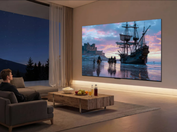 TCL 75-inch C7L SQD-Mini LED QLED 4K UHD Smart Google TV 75C7L; 3000 Nits, Dolby Vision IQ, Dolby Atmos, 144Hz VRR, Bang & Olufsen Audio