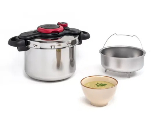 Tefal 6-liter Pressure Cooker, Stainless Steel - P4620766