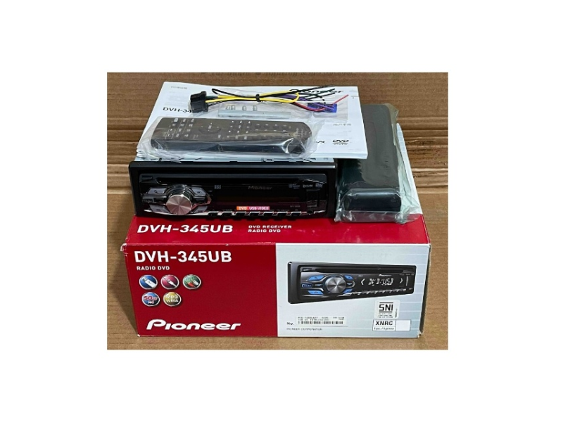 Pioneer Car DVD Receiver, USB, AUX, FM/AM Radio, 4×50W Output – DVH345UB - Pioneer Car DVD Receiver, USB, AUX, FM/AM Radio, 4×50W Output – DVH345UB - Image 2