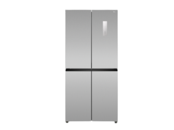 TCL 560L Side-by-Side Refrigerator P560CD; Cross Door Design, No Frost, Inverter Compressor, Water Dispenser, Ice Maker, Multi Air Flow Cooling System