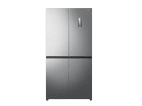 TCL 620L Side-by-Side Refrigerator P620CD; Cross Door Design, No Frost, Inverter Compressor, Ice Maker, Multi Air Flow Cooling System