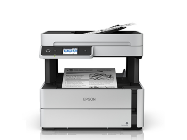 Epson EcoTank Monochrome M3140 All-in-One Duplex Ink Tank Printer; Print, Scan, Copy, Fax, ADF, Auto Duplex, USB, 39ppm