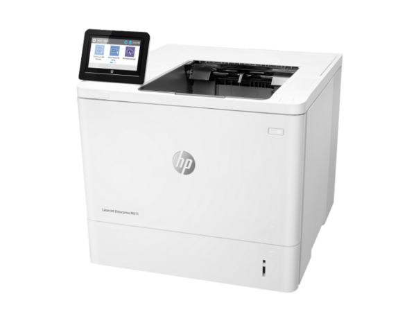 HP LaserJet Enterprise M611dn A4 Mono Laser Printer; Print Only, 61ppm Black, Up to 42k Toner Yield, Auto Duplex, Ethernet