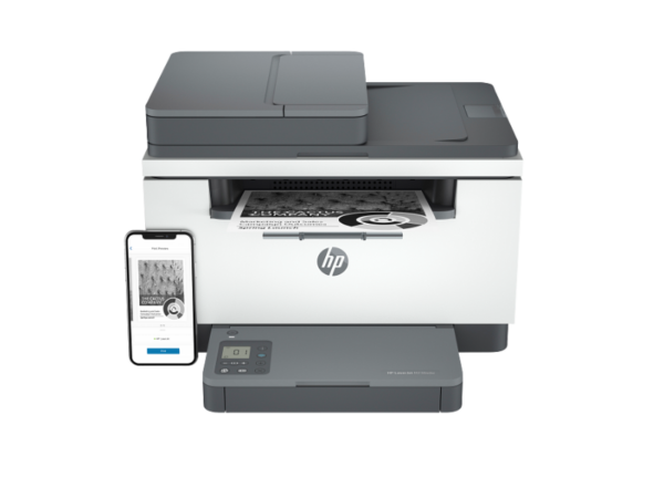 HP LaserJet MFP M236sdw A4 Wi-Fi Mono Laser Printer; Print, Scan, Copy, 29ppm Black, Up to 2,600 Toner Yield, Auto Duplex, ADF