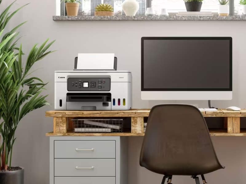 Canon MAXIFY GX3040 A4 Wireless MegaTank 3-in-1 Printer; Print/Copy/Scan, 18/13ipm, Auto Duplex, Wi-Fi, 14,000 Colour Yield Printers 6 Canon MAXIFY GX3040 A4 Wireless MegaTank 3-in-1 Printer; Print/Copy/Scan, 18/13ipm, Auto Duplex, Wi-Fi, 14,000 Colour Yield Printers 6