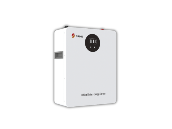 SRNE 2.56kWh 25.6V Lithium Battery EOS02B-24; LiFePO₄, 100Ah, 80% DoD, 6000 Cycles, Built-in BMS, Parallel up to 4 Units